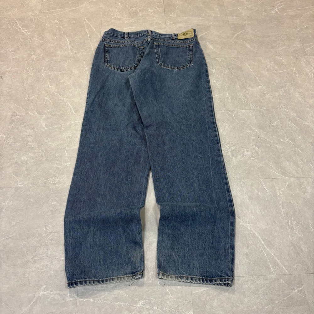 Arizona Jean Co Mens Relaxed Fit Jeans Blue Denim 36x34 Vintage 4502